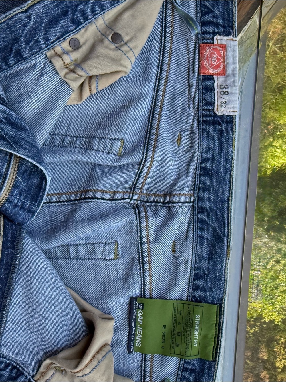 Men’s 1969 Gap 100% Cotton Straight Fit Jean - Picture 3 of 13